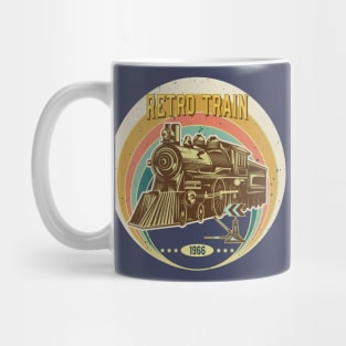 RETRO TRAIN Mug